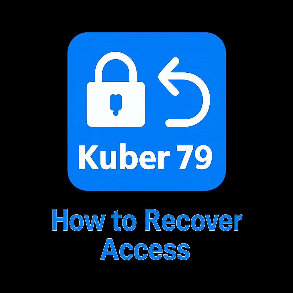 Icon depicting assistance in recovering Kuber 79 access.