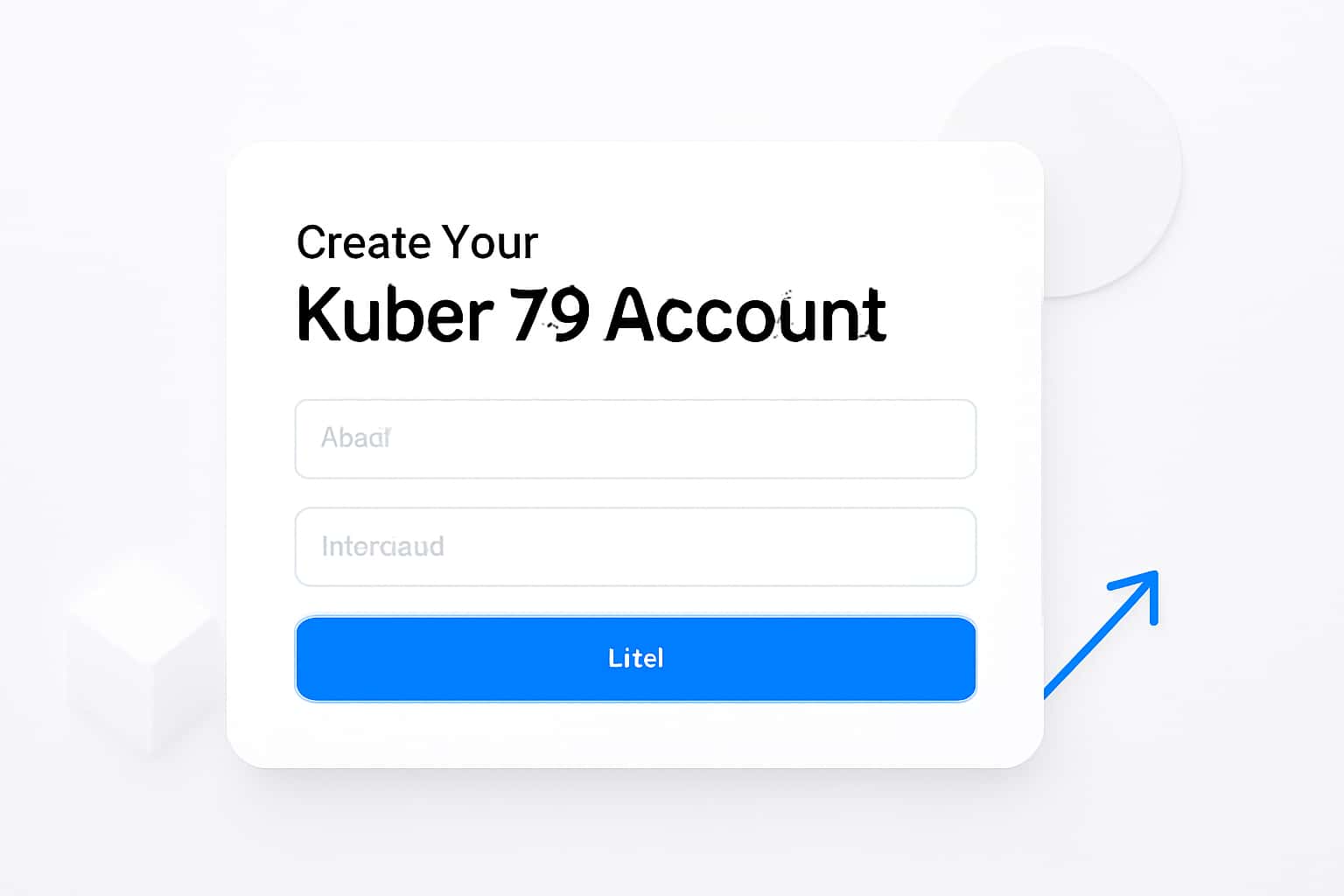 Create Your Kuber 79 Account Interface