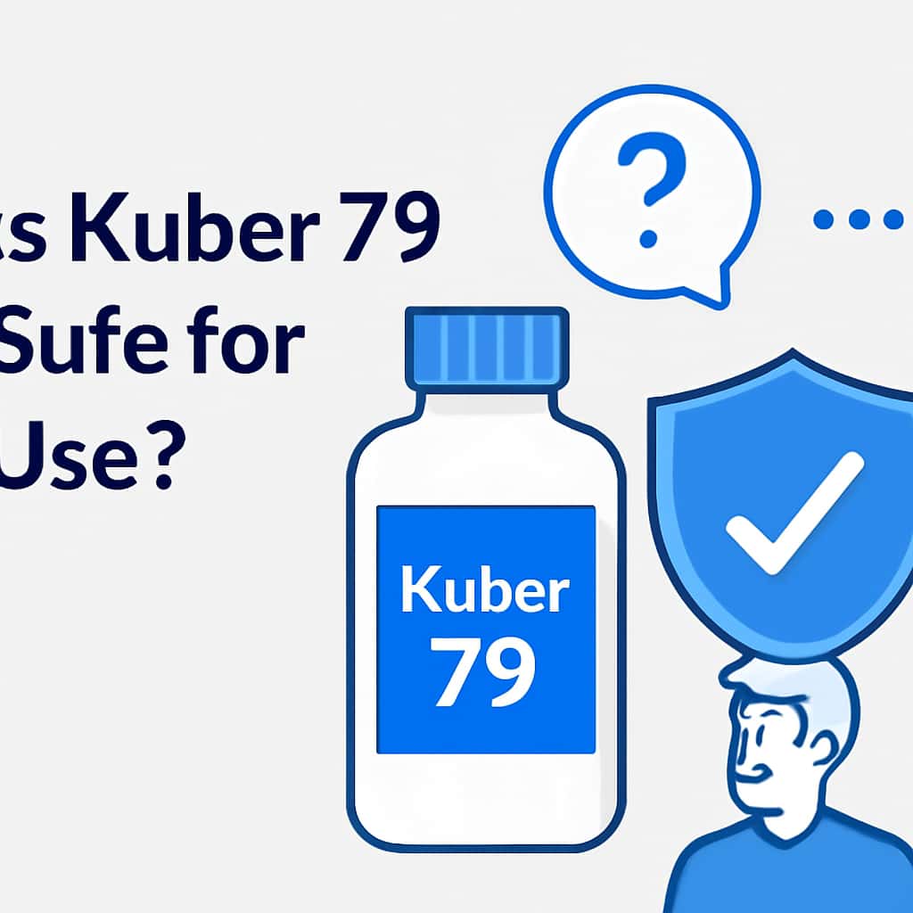 An educational diagram highlighting the security measures of Kuber 79.