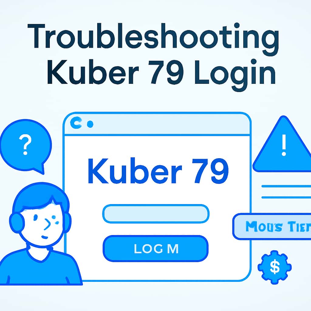 Diagram illustrating steps to resolve Kuber 79 login issues.