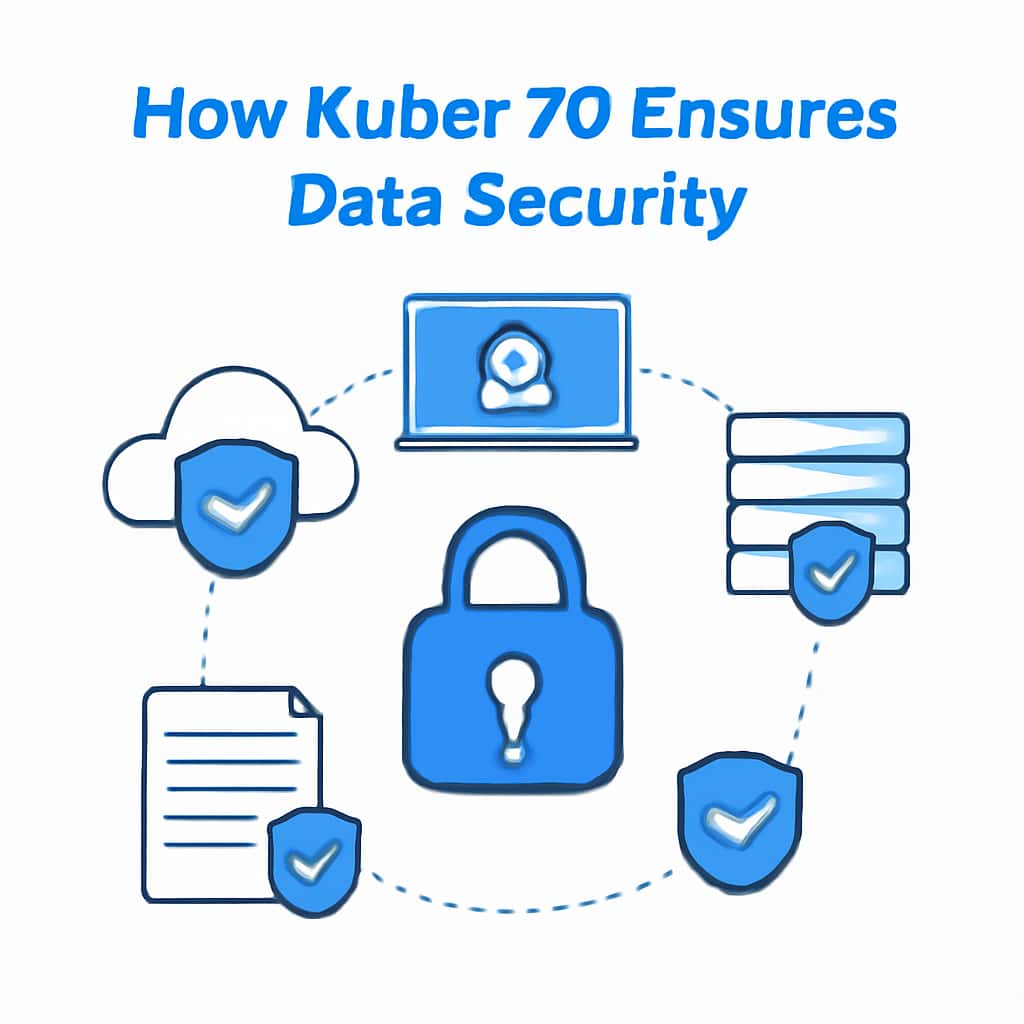 Diagram illustrating Kuber 79 security protocols.